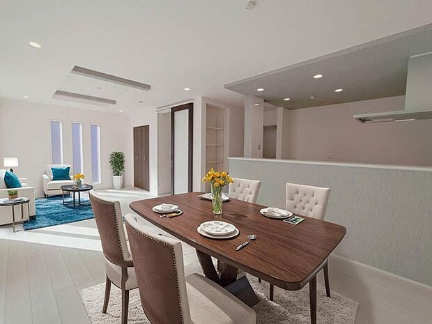 CGで家具を配置しております。家具配置のイメージにご覧ください。 