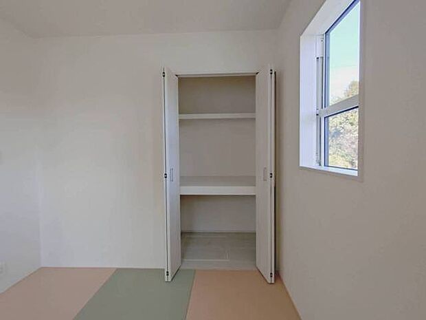 大容量の収納スペースで住空間もスッキリ広々。