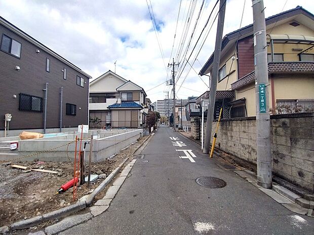前面道路含む現地写真