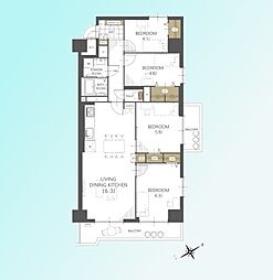 間取図画像 4LDK