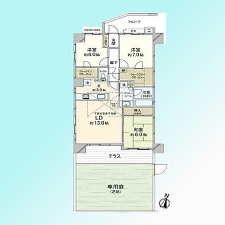 現況と図面が異なる場合は、現況を優先とさせていただきます。