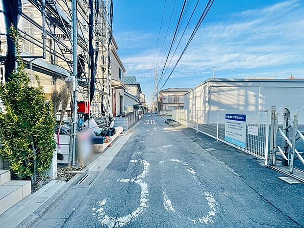 前面道路含む現地写真 