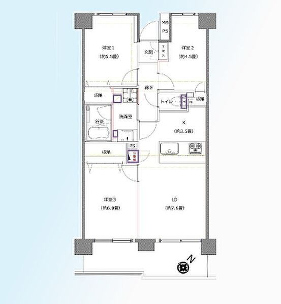 間取り：311002348759