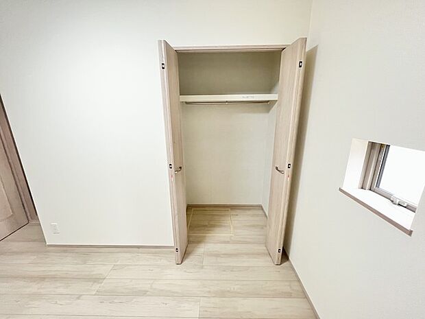 部屋に設けた収納は、住みやすさへのこだわり。 