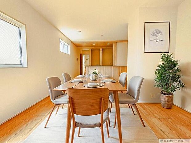 CGで家具を配置しております。家具配置のイメージにご覧ください。