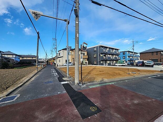 前面道路含む現地写真 