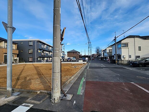 前面道路含む現地写真 