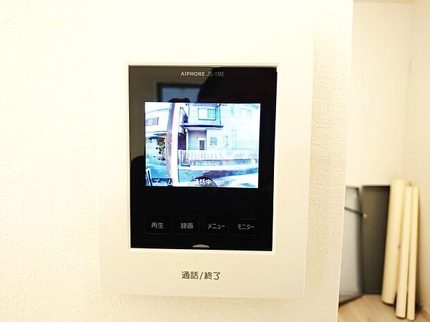 TVモニター付きインターフォン