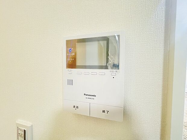 TVモニター付きインターフォン