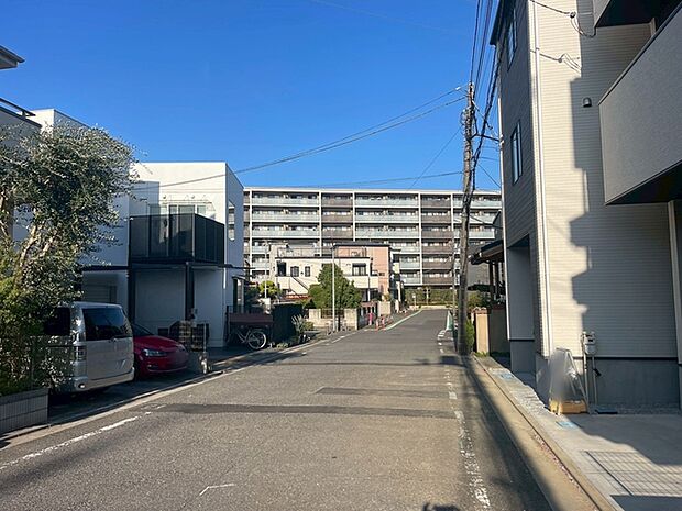 前面道路含む現地写真 