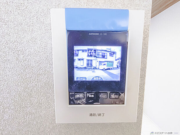 TVモニター付きインターフォン