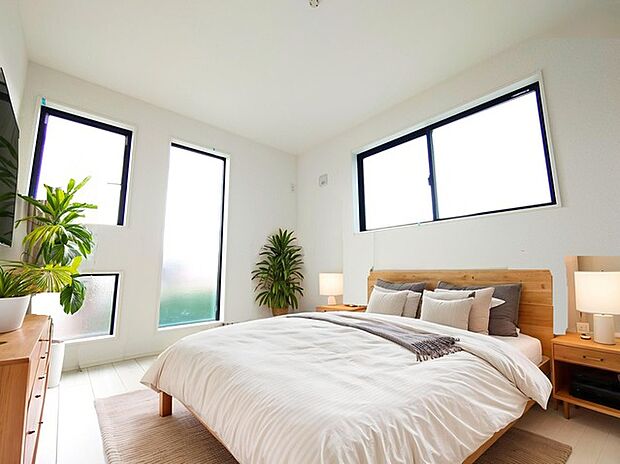 CGで家具を配置しております。家具配置のイメージにご覧ください。 