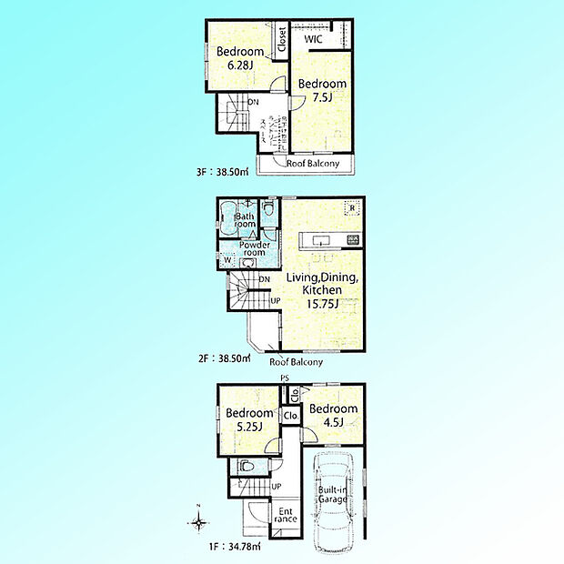 現況と図面が異なる場合は、現況を優先とさせていただきます。