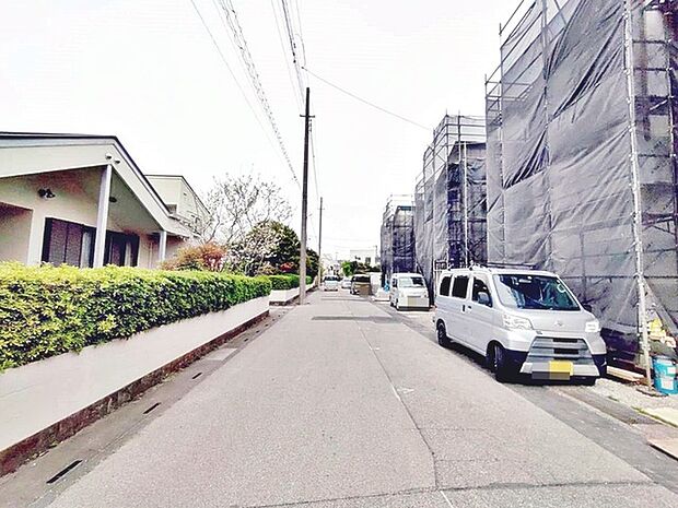 前面道路含む現地写真 
