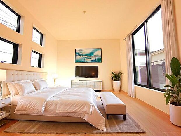 CGで家具を配置しております。家具配置のイメージにご覧ください。