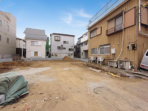 現地土地(建築前)写真
