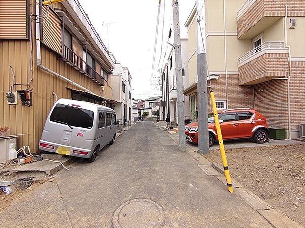前面道路含む現地写真 