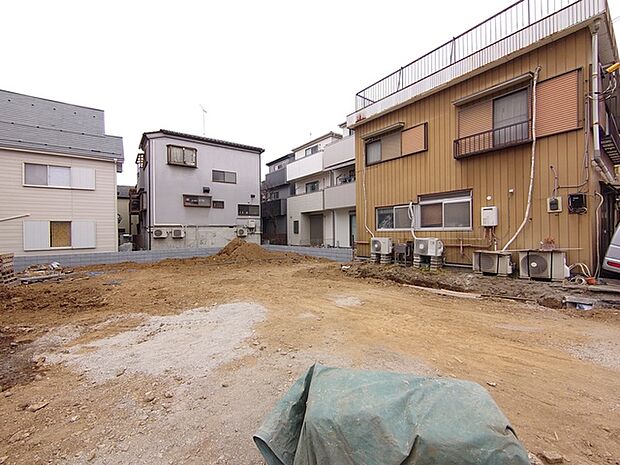 現地土地(建築前)写真