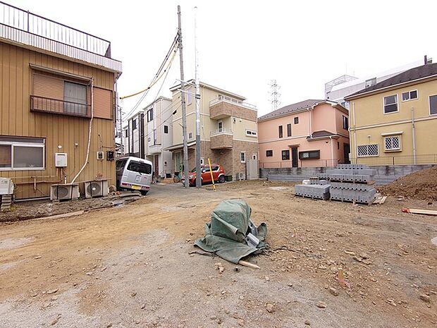 現地土地（建築前）写真