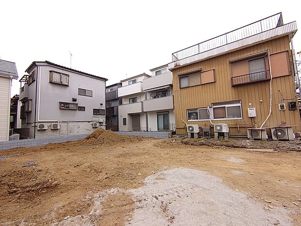 現地土地（建築前）写真