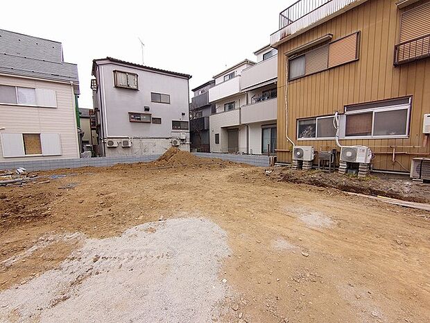現地土地(建築前)写真