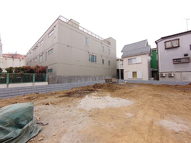 現地土地(建築前)写真