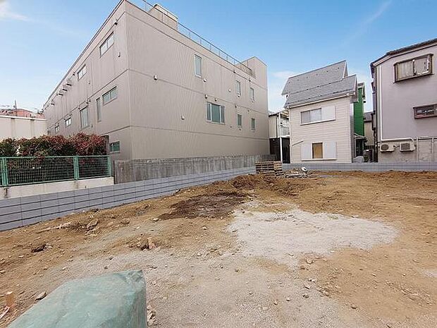 現地土地(建築前)写真
