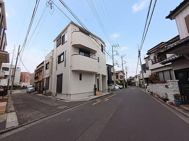 前面道路含む現地写真 