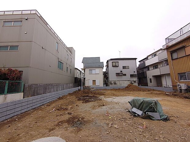 現地土地(建築前)写真