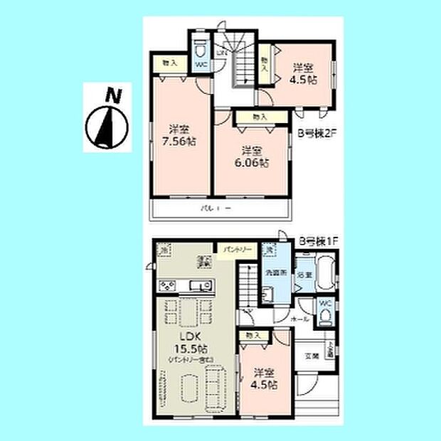 現況と図面が異なる場合は、現況を優先とさせていただきます。
