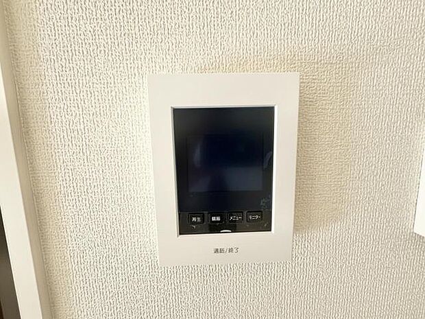TVモニタ付インタホンでセキュリティ面にも配慮