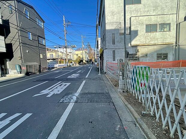 前面道路含む現地写真