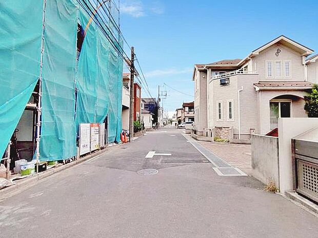 前面道路含む現地写真