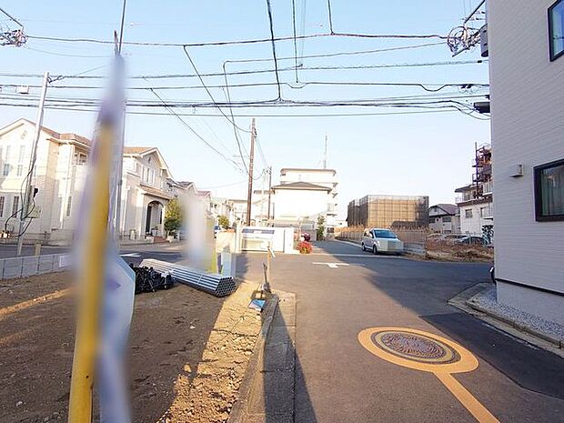 前面道路含む現地写真 