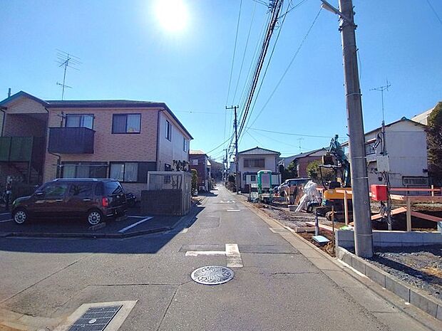 前面道路含む現地写真 