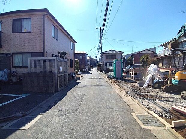 前面道路含む現地写真 