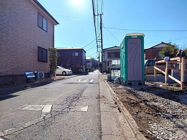 前面道路含む現地写真 
