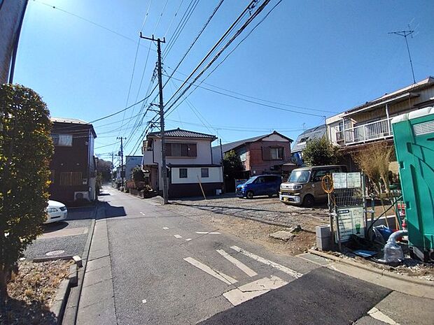前面道路含む現地写真 