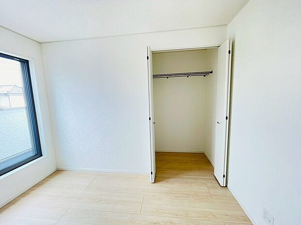 部屋に設けた収納は、住みやすさへのこだわり。