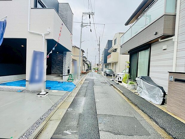 前面道路含む現地写真 