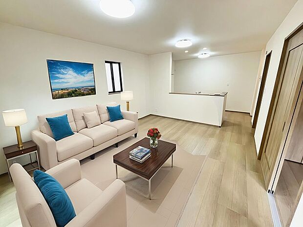 CGで家具を配置しております。家具配置のイメージにご覧ください。