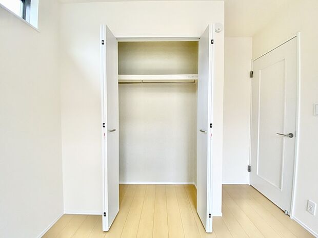 部屋に設けた収納は、住みやすさへのこだわり。  