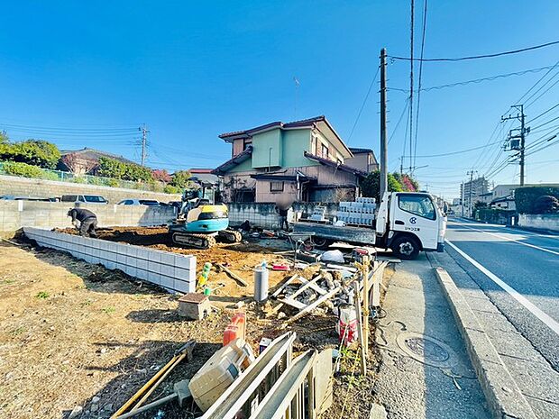 前面道路含む現地写真