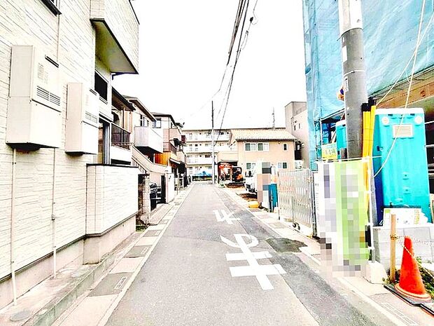 前面道路含む現地写真