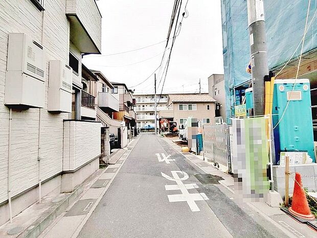前面道路含む現地写真 