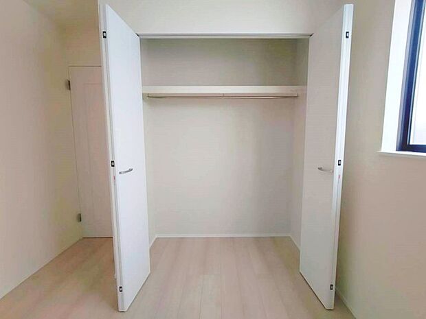 部屋に設けた収納は、住みやすさへのこだわり。 