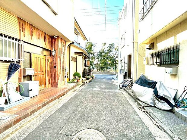 前面道路含む現地写真 