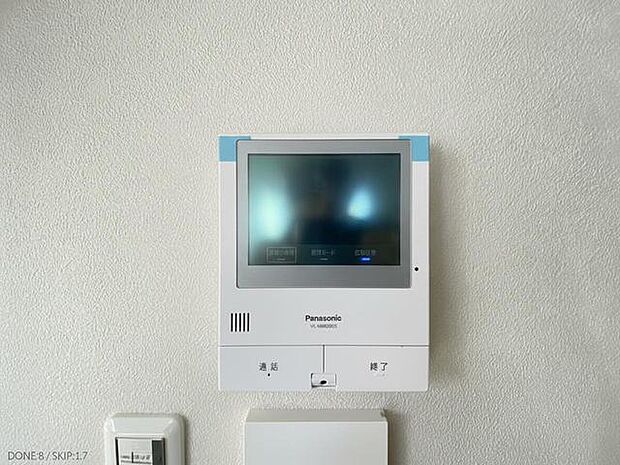 TVモニター付きインターフォン