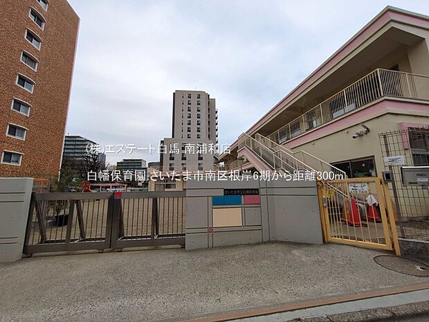 白幡保育園(300m)