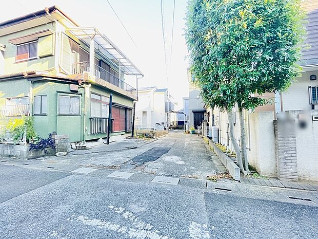 前面道路含む現地写真 